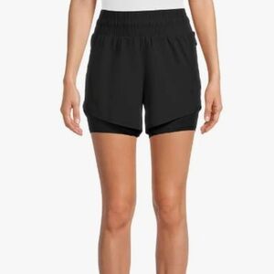Avia Activewear Women's Running Shorts with Bike Liner
